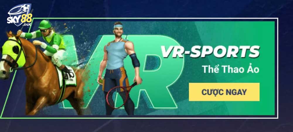 Khu vực chơi đặt cược trò chơi thể thao ảo VR sports.